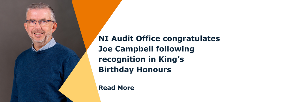 NIAO congratulates Joe Campbell following recognition in Kings Birthday Honours